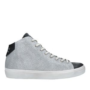 Leather Crown Hightop Sneaker